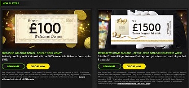 The Welcome Bonus at 888 Casino