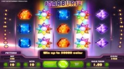 Video slots like Starburst at Casumo Casino