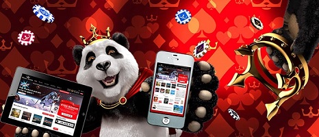 Deposit your money on Royal Panda mobile app